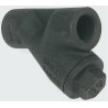 Spirax Sarco Iron Y Strainer, Iron Body, 1 in BSP Threaded Connection, 316L Stainless Steel Screen 1630200
