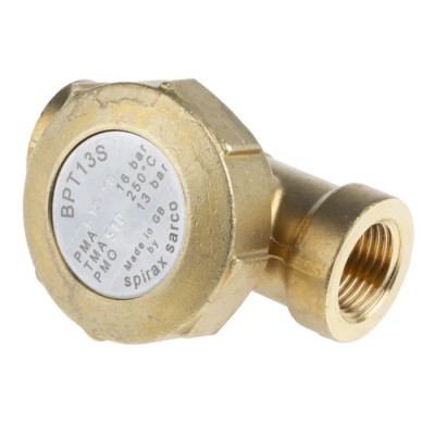 Spirax Sarco 13 bar Brass Thermostatic Steam Trap Screwed BSP or NPT 1225600