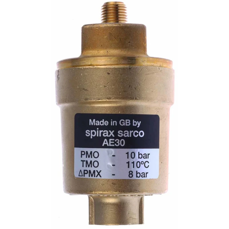 Spirax Sarco Copper Automatic Air Vent 1/2 in 1/4 in 170400