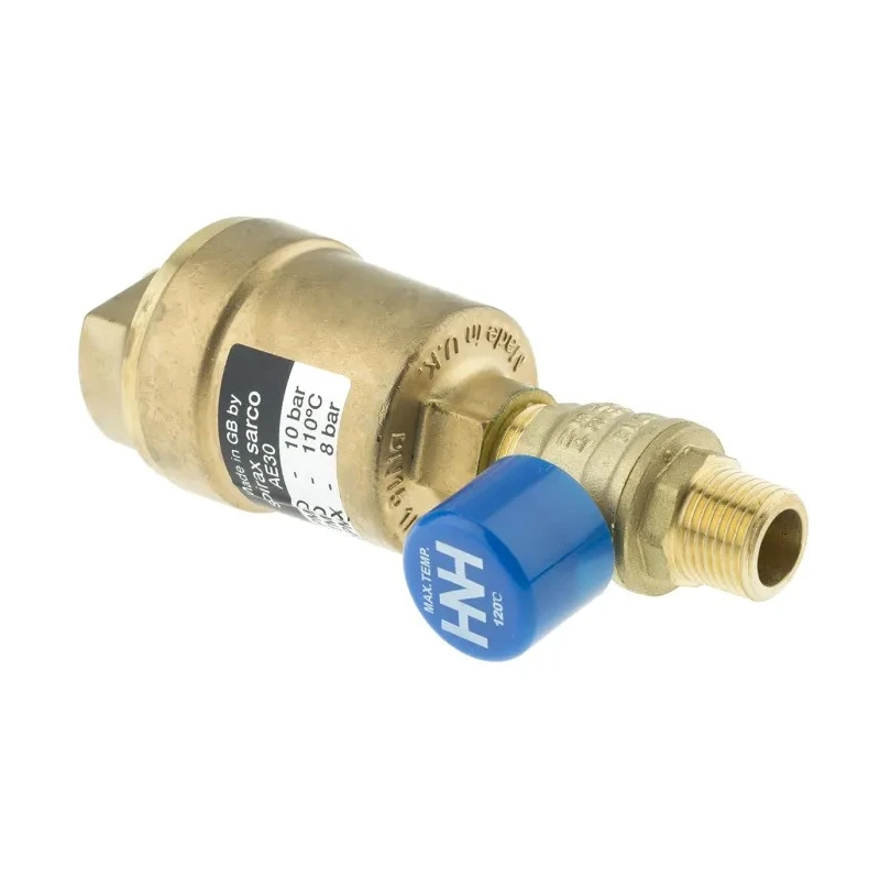 Spirax Sarco Copper Automatic Air Vent 1/2 in 10 bar Maximum Operating Pressure 155mm Height 175100