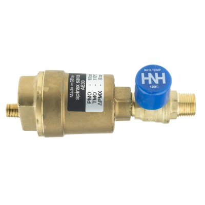 Spirax Sarco Copper Automatic Air Vent 1/2 in, 10 bar Maximum Operating Pressure 155mm Height 175200