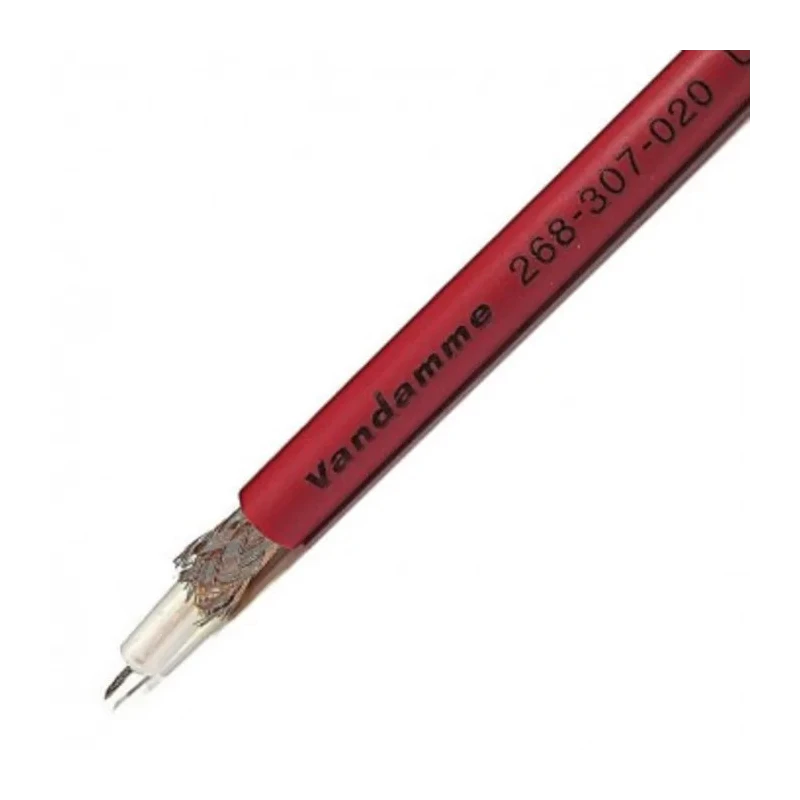 Van Damme Standard 75 Series RG59 Coaxial SDI Cable 500 m, 75 Ω, 7000 V, Unterminated, Polyvinyl Chloride Jacket RG59