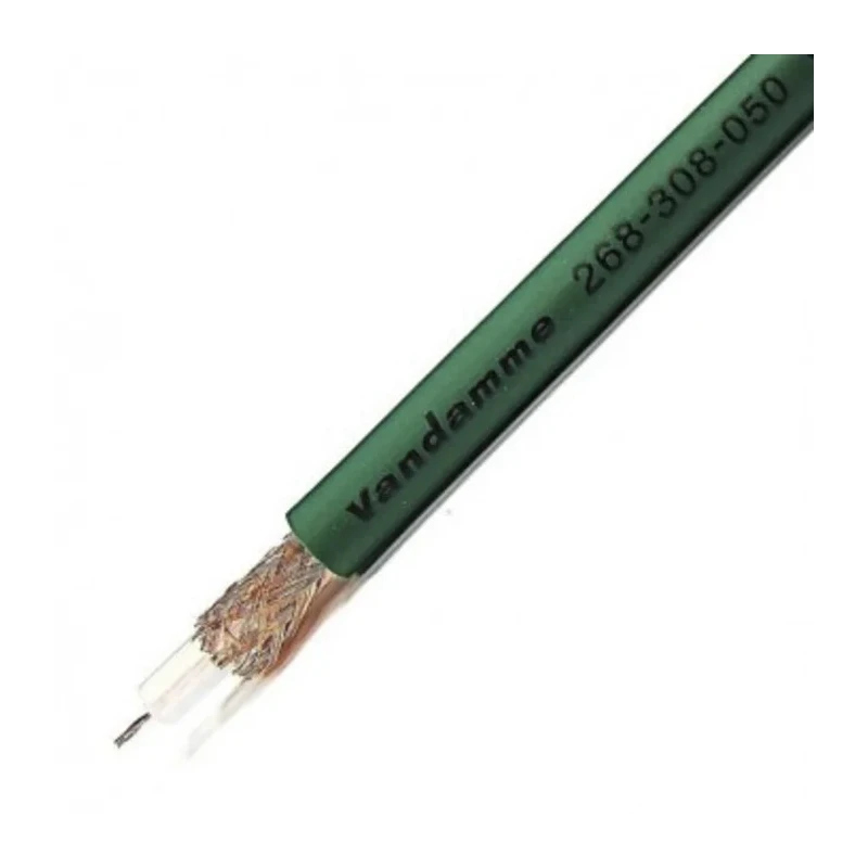 Van Damme Standard 75 Series RG59 Coaxial SDI Cable 500 m, Unterminated, 75 Ω, 7000 V RG59