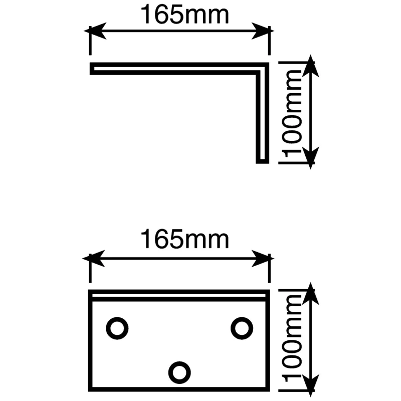 Moflash Mounting Bracket for Use With 600 Beacon, 250, 501, 500, 401, 400 50004RS