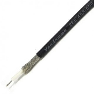 Van Damme Mini Standard 75 Series RG179 Coaxial Cable 10 m 75 Ω Unterminated 1000V PVC Jacket RG179