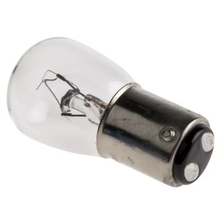 Werma Clear Incandescent Bulb 24V BA15d Lamp Base for Midi Free Standing Beacons 955.826.35