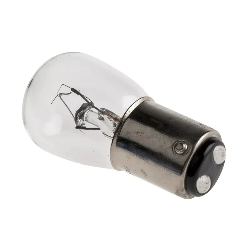 Werma Clear Incandescent Bulb 24V BA15d Lamp Base for Midi Free Standing Beacons 955.826.35