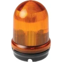 Werma BM 826 Series Yellow Beacon 24V AC/DC Steady Tube, Bracket, Base, Incandescent Bulb, IP65 