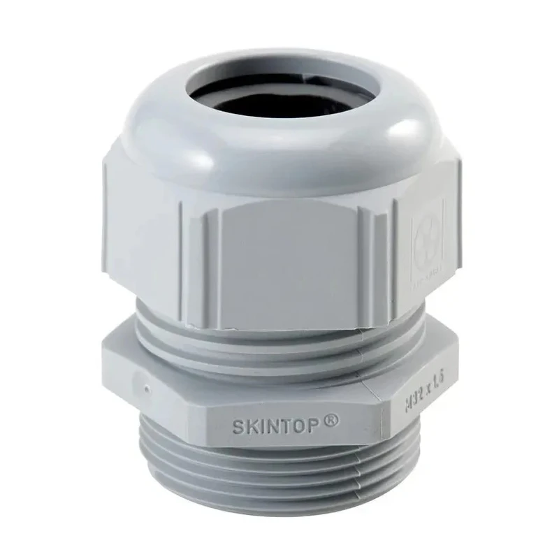 Lapp SKINTOP Series 100 Polyamide Cable Gland With Locknut M16 Thread Size, 4-10mm Cable Diameter 53111010+53119010