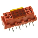 TE Connectivity Micro-MaTch Series Straight Surface PCB Socket, 8-Contact, 2 Row, 2.54 mm Pitch, 1.5A, 230V 7-188275-8