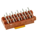 TE Connectivity Micro-MaTch Series Straight Surface PCB Socket 10-Contact 2 Row 1.27 mm Pitch Solder 8-188275-0