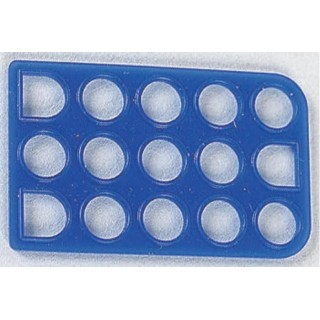 TE Connectivity Rectangular Connector Seals Blue Silicone Rubber Interface Seal MATE-N-LOK Series 794269-1