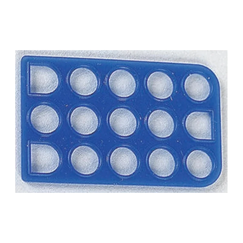 TE Connectivity Rectangular Connector Seals Blue Silicone Rubber Interface Seal MATE-N-LOK Series 794269-1