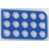 TE Connectivity Rectangular Connector Seals Blue Silicone Rubber Interface Seal MATE-N-LOK Series 794269-1
