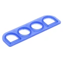 TE Connectivity Rectangular Connector Seals Silicone Rubber Blue Interface Seal for MATE-N-LOK Series 794273-1