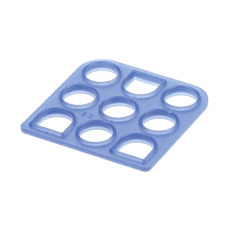 TE Connectivity Rectangular Connector Seals Interface Seal Silicone Rubber Blue MATE-N-LOK Series 794277-1