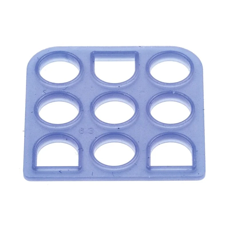 TE Connectivity Rectangular Connector Seals Interface Seal Silicone Rubber Blue MATE-N-LOK Series 794277-1