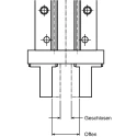 SMC 2 Finger Double Acting Action Pneumatic Gripper 20mm Bore Diameter Stroke 10mm MHZ2-20DN