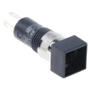 Omron Illuminated Momentary Panel Mount Push Button Switch SPST 8 mm Cutout LED Green Red White Yellow A3DA-7111