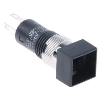 Omron Illuminated Momentary Panel Mount Push Button Switch SPST 8 mm Cutout LED Green Red White Yellow A3DA-7111