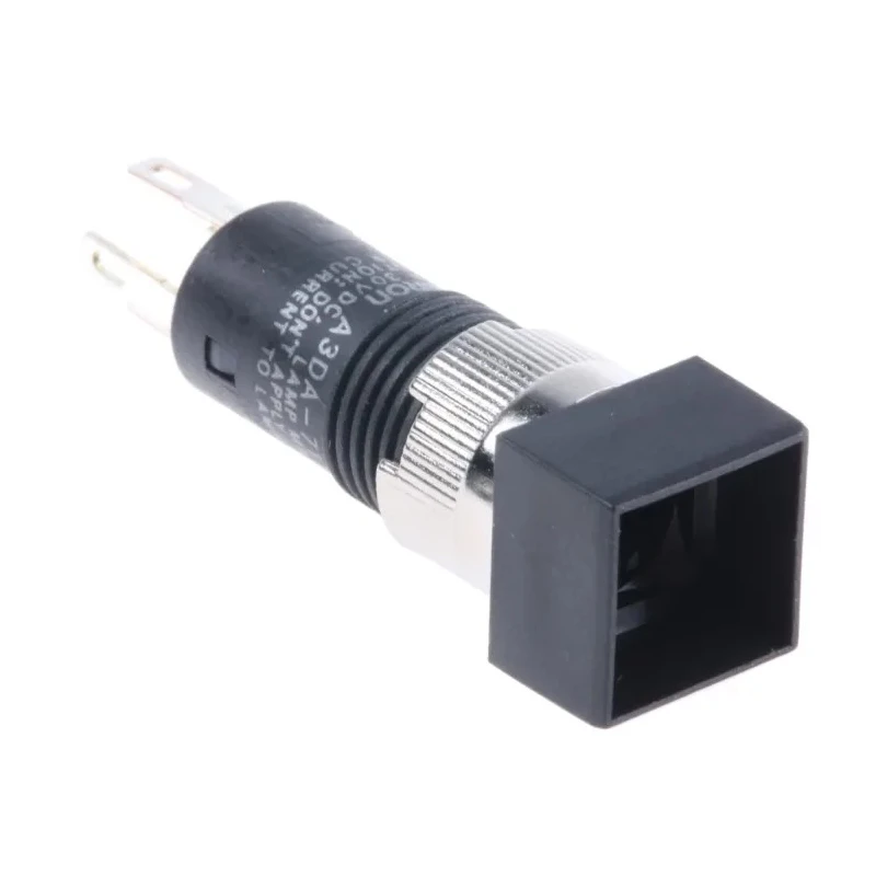 Omron Illuminated Momentary Panel Mount Push Button Switch SPST 8 mm Cutout LED Green Red White Yellow A3DA-7111