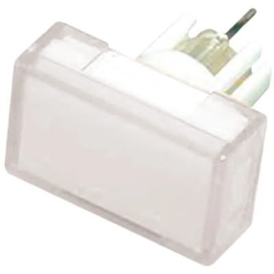 Omron White Rectangular Push Button Lens for Use with A3D Series A3DJ-500W