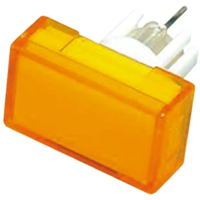 Omron Yellow Rectangular Push Button Lens for Use with A3D Series A3DJ-500Y