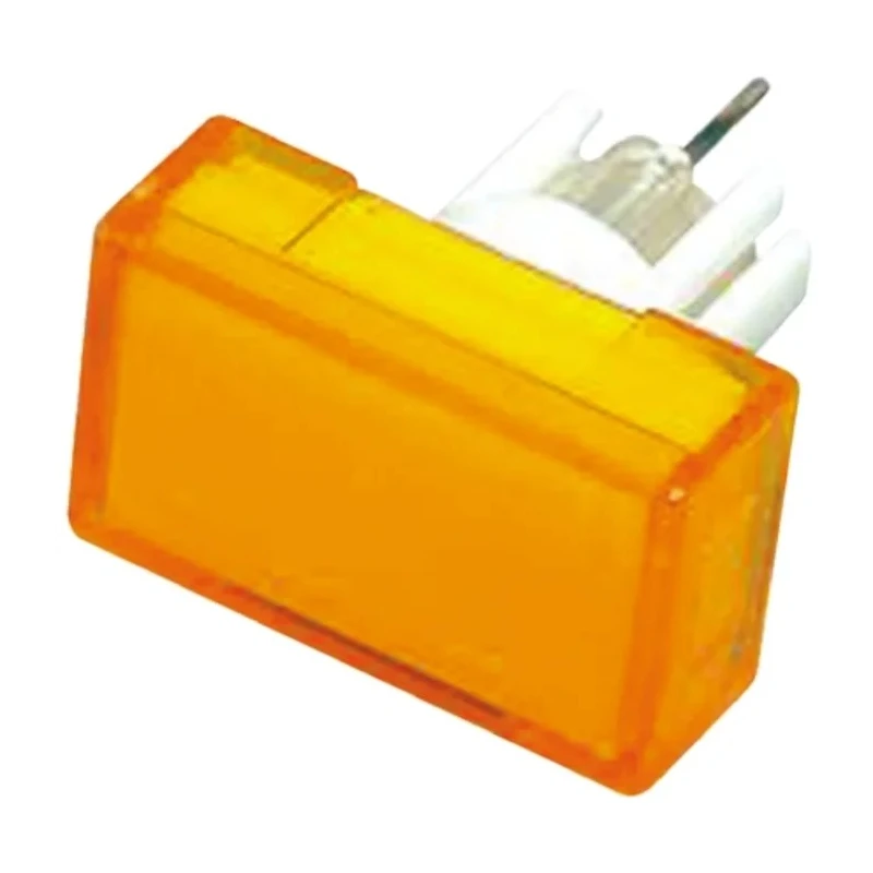 Omron Yellow Rectangular Push Button Lens for Use with A3D Series A3DJ-500Y