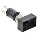 Omron A3d Series Illuminated Momentary Push Button Switch, Panel Mount, 8 mm Cutout, SPST, Green Red White Yellow A3DJ-7111