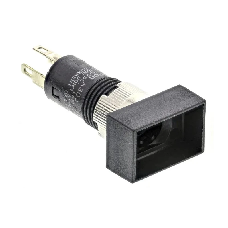 Omron A3d Series Illuminated Momentary Push Button Switch, Panel Mount, 8 mm Cutout, SPST, Green Red White Yellow A3DJ-7111