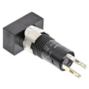 Omron A3d Series Illuminated Momentary Push Button Switch, Panel Mount, 8 mm Cutout, SPST, Green Red White Yellow A3DJ-7111