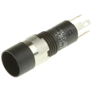 Omron Illuminated Panel Mount Push Button Switch Momentary SPST 8 mm Cutout LED Green Red White Yellow A3DT-7111