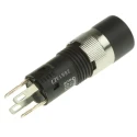 Omron Illuminated Panel Mount Push Button Switch Momentary SPST 8 mm Cutout LED Green Red White Yellow A3DT-7111