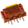 TE Connectivity Micro-MaTch Series Straight Surface PCB Socket 6-Contact 2 Row 1.27 mm Pitch Solder 7-188275-6