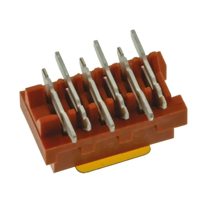 TE Connectivity Micro-MaTch Series Straight Surface PCB Socket 6-Contact 2 Row 1.27 mm Pitch Solder 7-188275-6