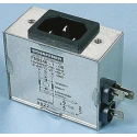 Schaffner Panel Mount IEC Filter Male 250V AC 20A Faston FN9246-20-06