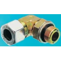 Parker Hydraulic Fitting Female G, 90°, Steel Zinc Plated, 10 mm Hose ID WEE10LRCF
