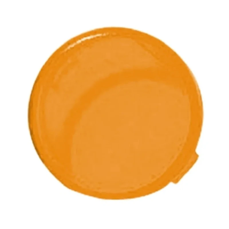 APEM Panel Mount Indicator Lens Round Style Amber 16 mm Diameter A0163C