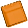 APEM Panel Mount Indicator Lens Square Style Amber 18mm Length A0162C