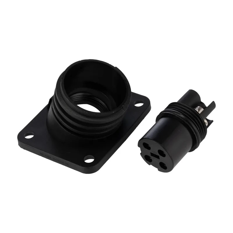 Bulgin Industrial Circular Connector, 4 Contacts, Flange Mount, Socket Female, IP68 Rated, Buccaneer 900 Series PX0941/04/S