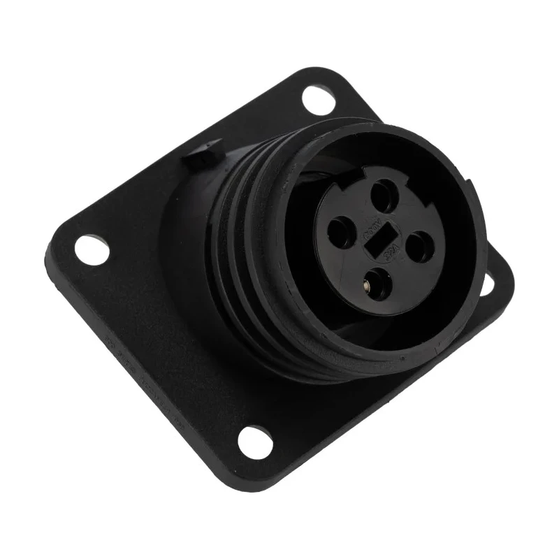 Bulgin Industrial Circular Connector, 4 Contacts, Flange Mount, Socket Female, IP68 Rated, Buccaneer 900 Series PX0941/04/S
