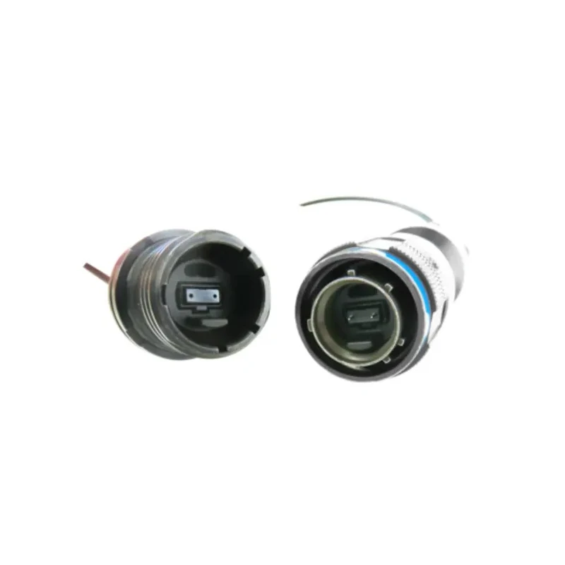 Amphenol Socapex Fibre Optic Connector Multimode Receptacle Single Mode Optical Fibre 5dB Insertion Loss MPOFTV70GN