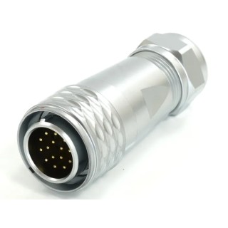 RS PRO Circular Connector, 15 Contacts, Cable Mount, M20 Size, Plug Male, IP67 Protection, 5A Current, 400V 233-8169