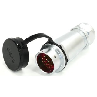 RS PRO Circular Connector, 15 Contacts, Cable Mount, M20 Size, Socket Male, IP67 Rated, 400V, 5A, Push Pull Model 233-8183