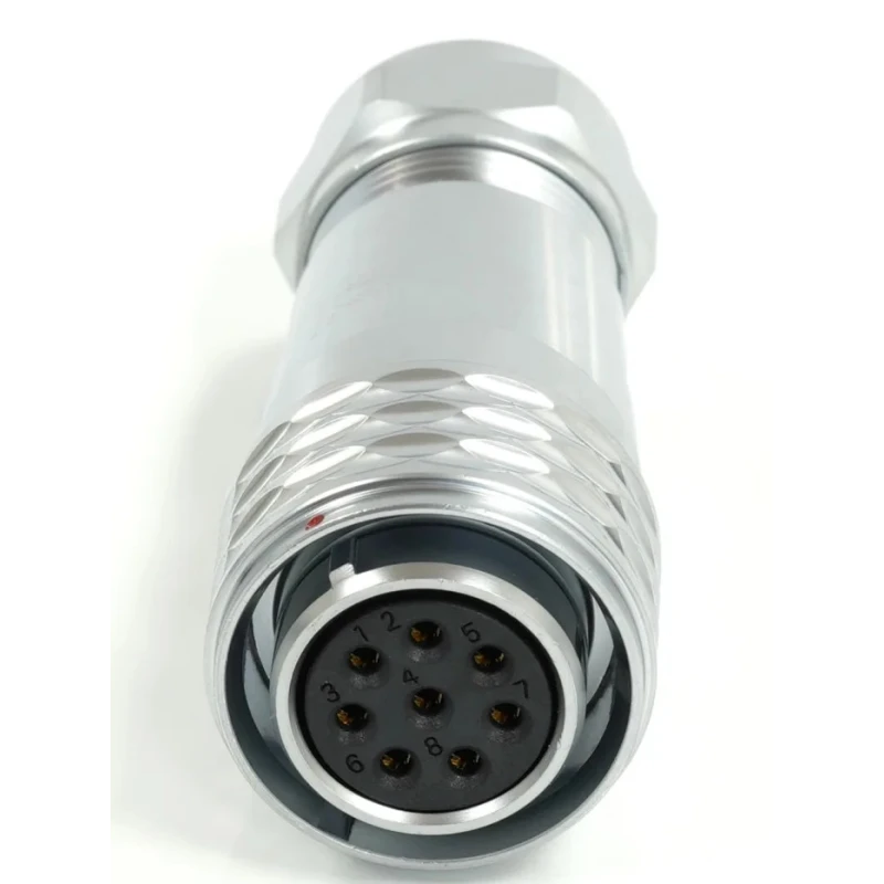 RS PRO Circular Connector, 8 Contacts, Cable Mount, M20 Size, Plug Female, IP67 Rated, 500V, 10A, Chrome Plated 233-8182