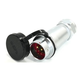 RS PRO Circular Connector 6 Contacts Cable Mount M20 Socket Male Push Pull Interface IP67 233-8185