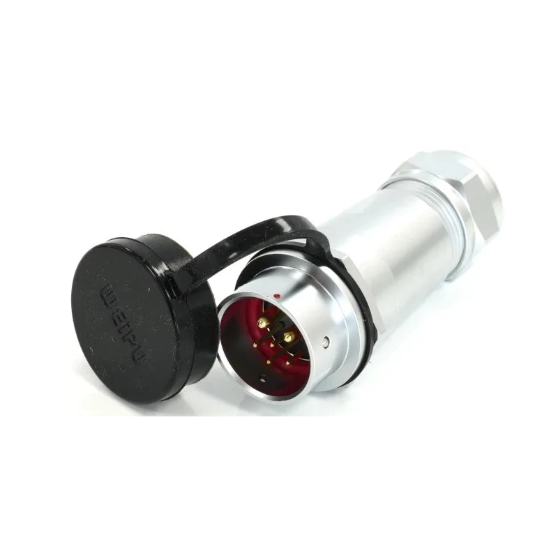 RS PRO Circular Connector 6 Contacts Cable Mount M20 Socket Male Push Pull Interface IP67 233-8185
