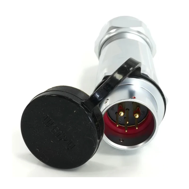 RS PRO Circular Connector 6 Contacts Cable Mount M20 Socket Male Push Pull Interface IP67 233-8185