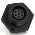 RS PRO Circular Connector, 7 Contacts, Rear Mount, 13 mm Socket, Female, Threaded, IP68, 125V 5A 233-8245