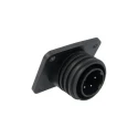 Bulgin Circular Connector, 10 Contacts, Flange Mount, Standard Size, Plug, Male, IP68 Rated, Buccaneer 900 Series PX0941/10/P
